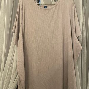Old Navy Women's Taupe Short Sleeve Tee
